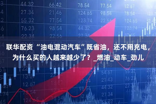 联华配资 “油电混动汽车”既省油，还不用充电，为什么买的人越来越少了？_燃油_动车_劲儿