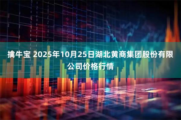 擒牛宝 2025年10月25日湖北黄商集团股份有限公司价格行情
