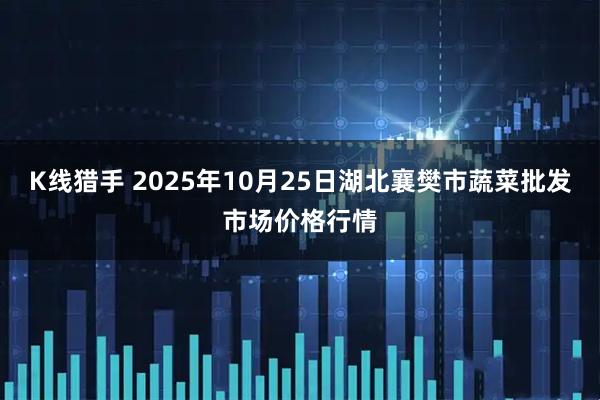 K线猎手 2025年10月25日湖北襄樊市蔬菜批发市场价格行情