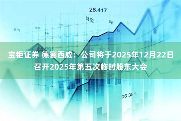 宝钜证券 德赛西威：公司将于2025年12月22日召开2025年第五次临时股东大会